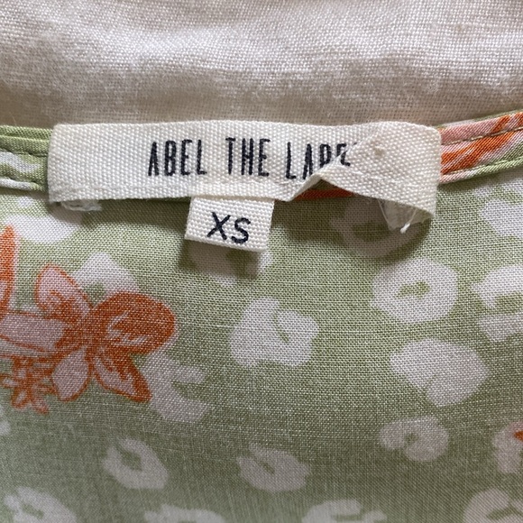 Anthropologie Able The Label Floral Tiered Maxi Dress XS - Picture 6 of 6